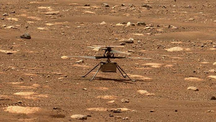 NASA's Ingenuity helicopter on the surface of Mars | NASA/JPL-Caltech/ASU