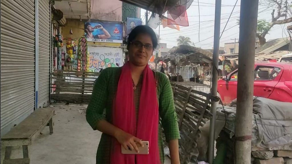 Jahira Hossain, who teaches at Surendranath College in Kolkata | Photo: Fatima Khan | ThePrint