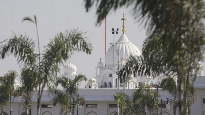 File photo of Kartarpur Sahib gurdwara | Representational image | Photo: Praveen Jain | ThePrint