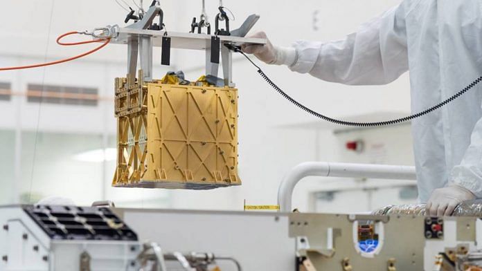 The Mars Oxygen In-Situ Resource Utilization Experiment (MOXIE) aboard NASA's Perseverance rover in Mars | NASA JPL-Caltech