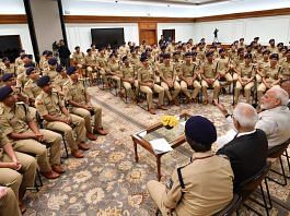 Representational image | Narendra Modi with 2018 batch of IPS officers | Twitter