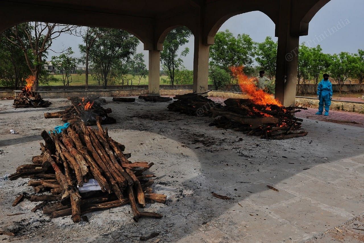 A view of Cremenation ground at Naya Raipur| Photo: Suraj Singh Bisht | ThePrint