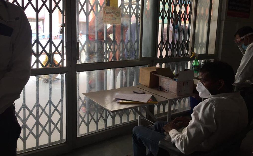 Inside the Sukrauli block's Community Health Centre in UP's Kushinagar district | Photo: Moushumi Das Gupta | ThePrint