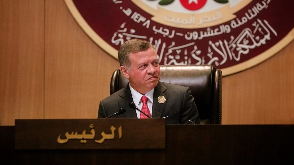 A file photo of Jordan King Abdullah II. | Photo: Twitter/@KingAbdullahII