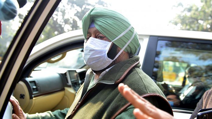 File photo of Punjab Chief Minister Amarinder Singh | ANI Photo