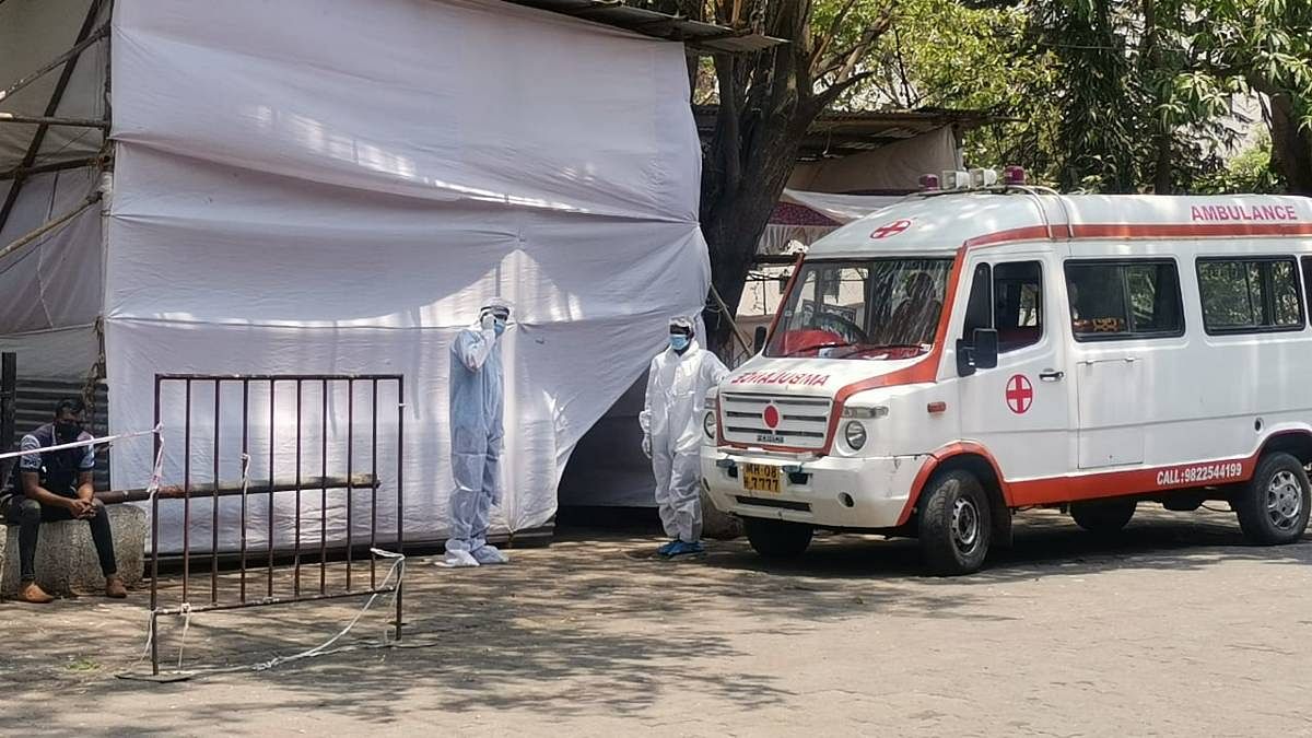 Ambulance drivers at Yashwantrao Chavan Memorial Hospital (YCMH) in Pune | Angana Chakrabarti
