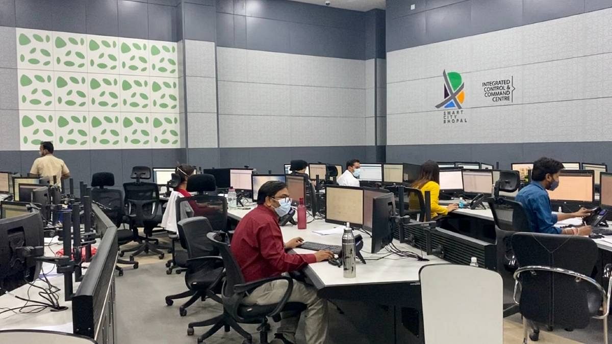 Inside the Bhopal smart city control room, which has now become a Covid war room | Revathi Krishnan | ThePrint