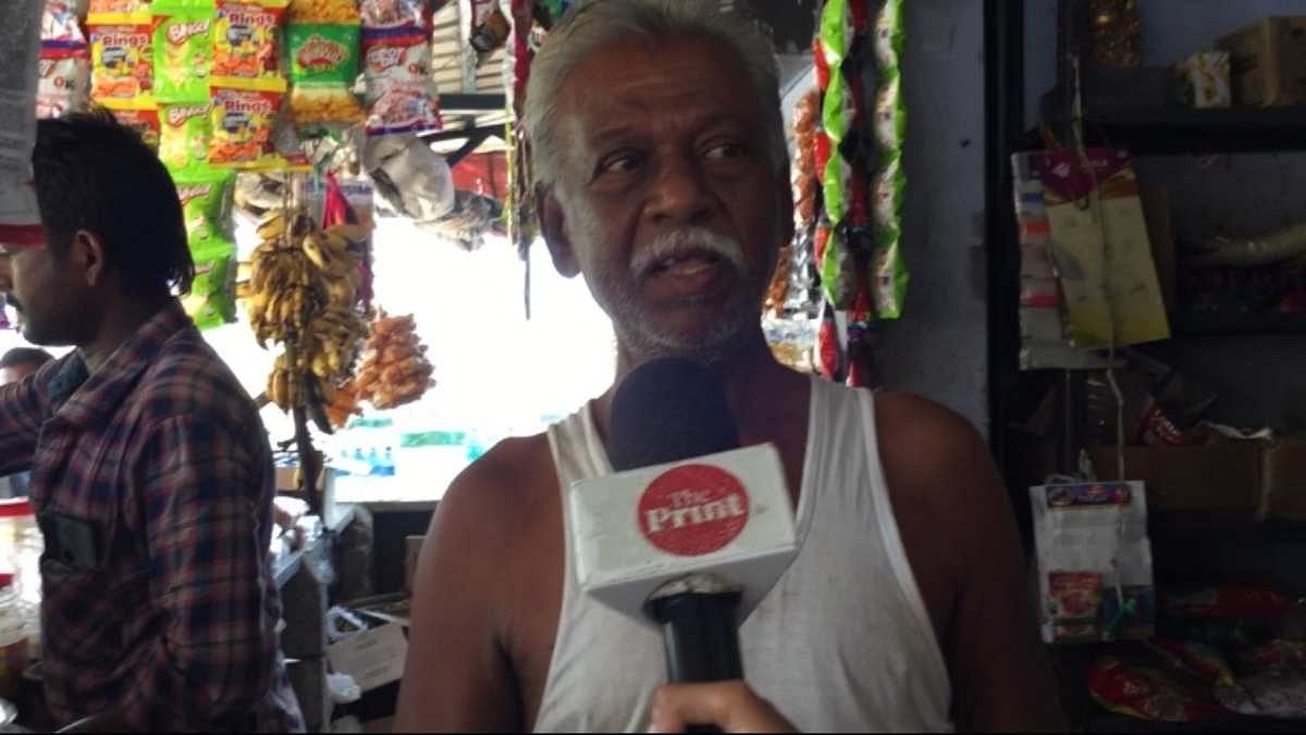 Raja Hassan, tea stall owner in Andipatti in Madurai district | Revathi Krishnan