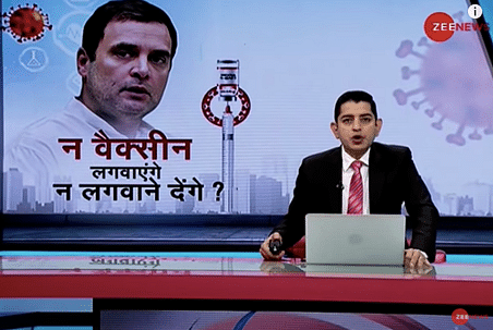 Covid-19 surge worries news channels & Zee accuses Congress of playing  'vaccine politics'
