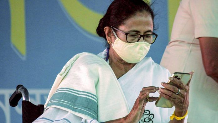 File photo | West Bengal CM Mamata Banerjee during an election campaign rally in South Dinajpur | PTI