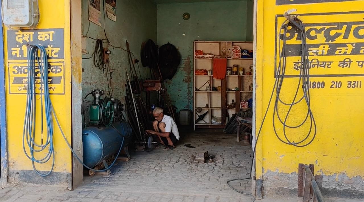 Mewa Singh's shop in Karsindhu village in Haryana. | Photo: Reeti Agarwal/ThePrint