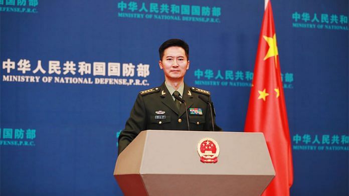File photo of Senior Colonel Tan Kefei | Ministry of National Defense of the People's Republic of China