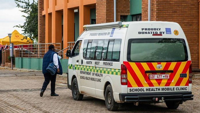 A school mobile clinic van parked outside the Bonang Community Health Centre in South Africa | Photographer: Waldo Swiegers | Bloomberg A school mobile clinic van parked outside the Bonang Community Health Centre in South Africa | Photographer: Waldo Swiegers | Bloomberg