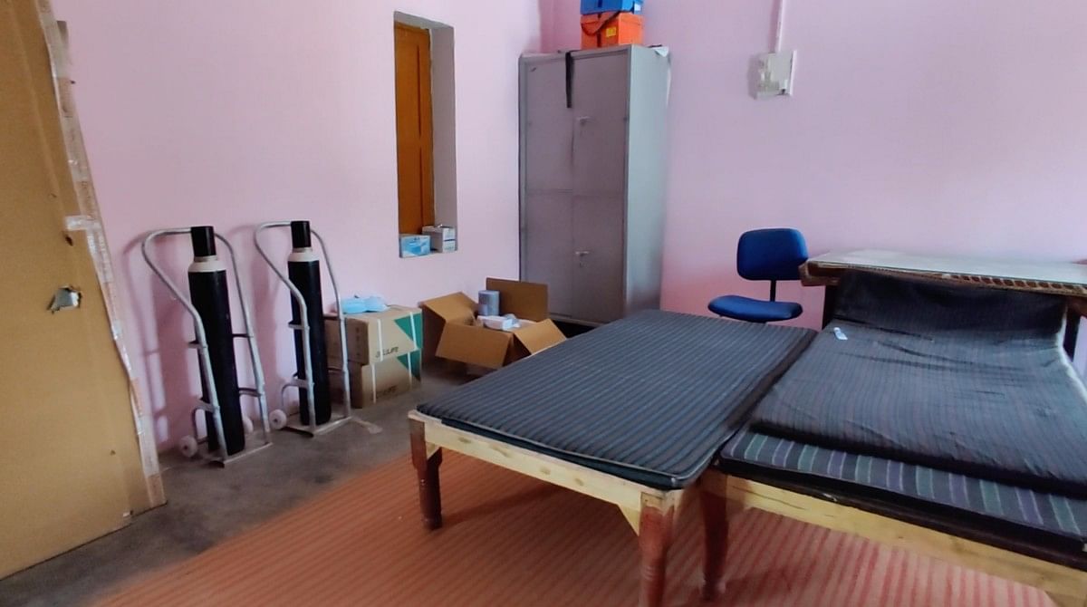 Covid care centre set up 8-10 beds and two oxygen concentrators in Titoli village, Haryana | Reeti Agarwal | ThePrint