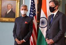 External Affairs Minister S. Jaishankar with US Secretary of State Antony Blinken | Photo: Twitter/@DrSJaishankar