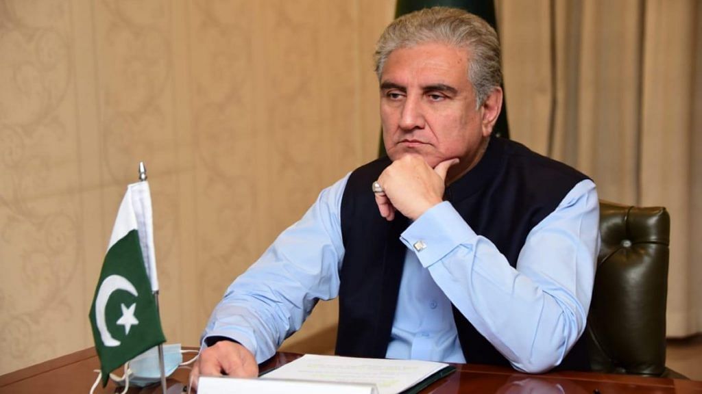 Pakistan Foreign Minister Shah Mahmood Qureshi, seen here in a file photo, visited the US last week | Twitter | @SMQureshiPTI