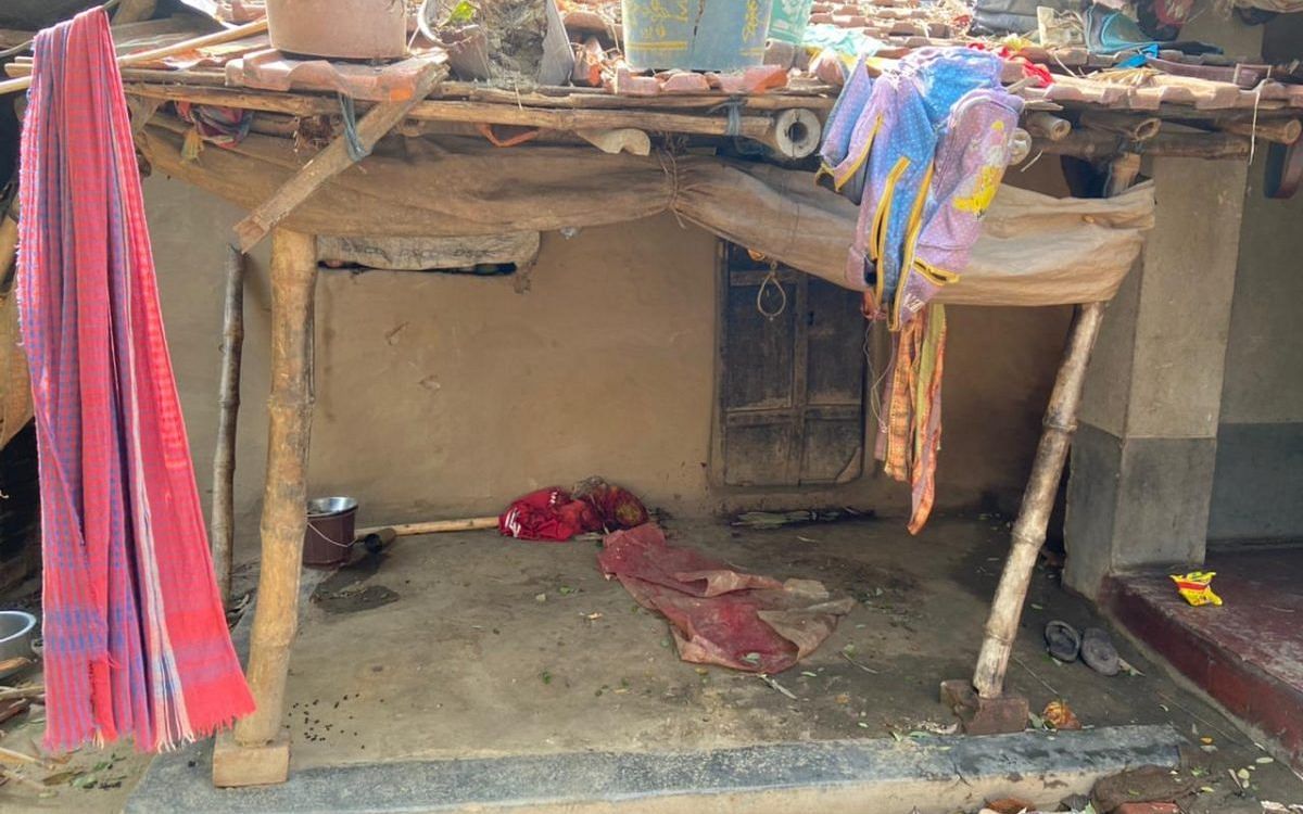 BJP worker Kakoli Kshetrapal’s now abandoned home | Madhuparna Das/ThePrint