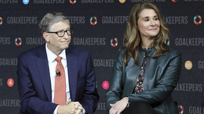 File photo of Bill Gates with his ex-wife Melinda Gates | Photographer: Ludovic Marin/AFP/Getty Images via Bloomberg