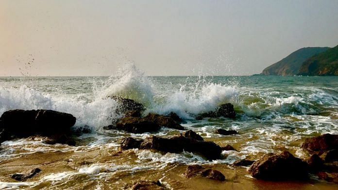 Waves in Bay of Bengal at Yarada beach | Representational image | Commons