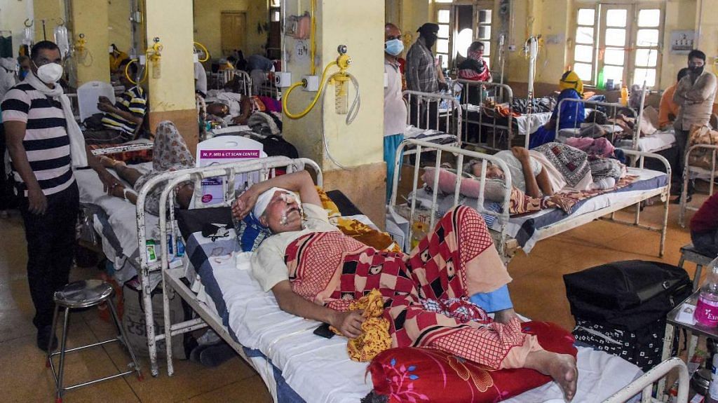 Black Fungus patients receiving treatment at a hospital | Image for representation | PTI