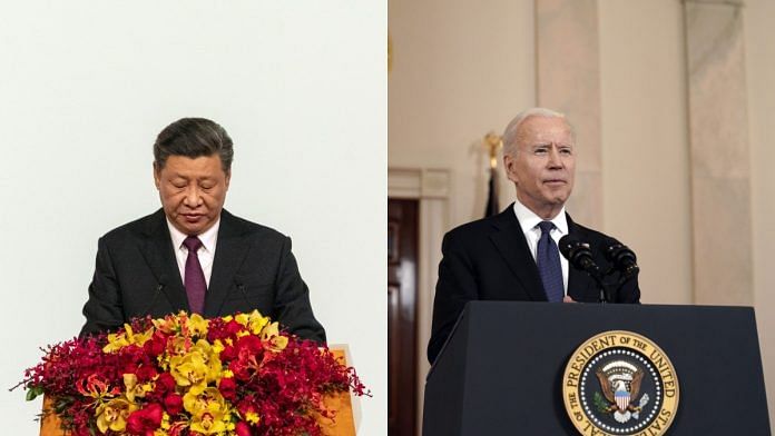 Chinese President Xi Jinping and US President Joe Biden (file photo) |  Bloomberg