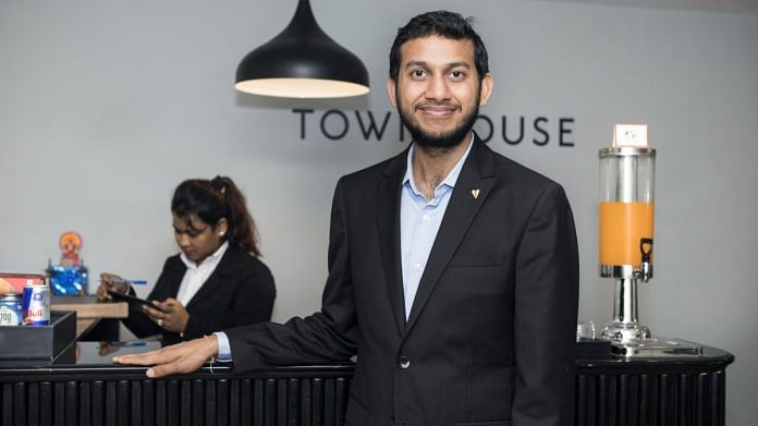 Ritesh Agarwal, founder and CEO of Oravel Stays Ltd., doing business as Oyo Rooms, poses for a photograph at an Oyo Townhouse in Bengaluru | Photographer: Samyukta Lakshmi | Bloomberg