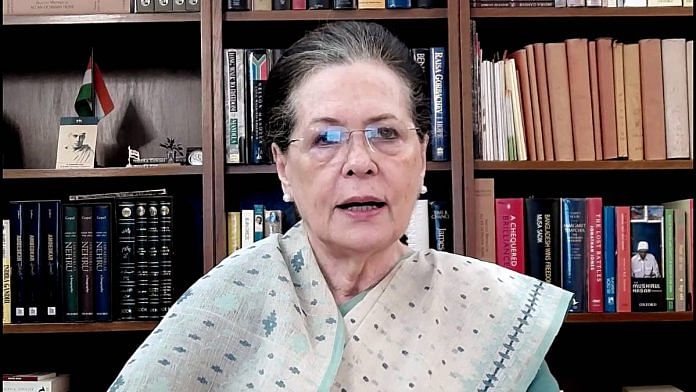 File photo of Congress president Sonia Gandhi | ANI