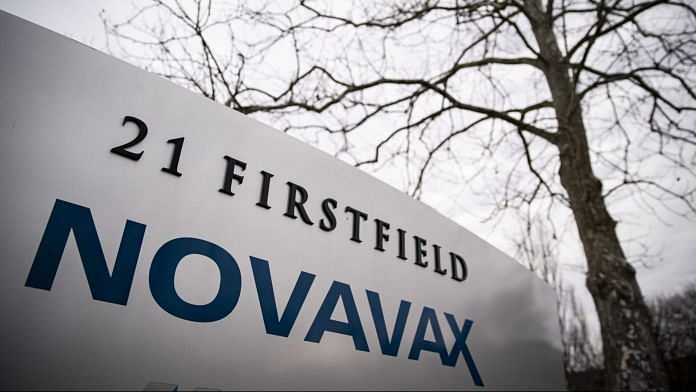 Signage outside the Novavax Inc. headquarters in Gaithersburg, Maryland, on 12 March, 2021 | Representational image | Al Drago | Bloomberg