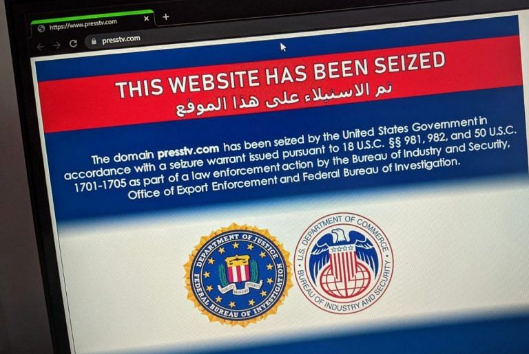 US Seizes 36 Iranian websites including state-run media ahead of nuclear talks in Vienna