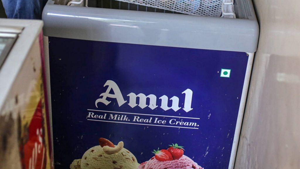 An Amul branded refrigerator in Mumbai | Photo: Dhiraj Singh | Bloomberg
