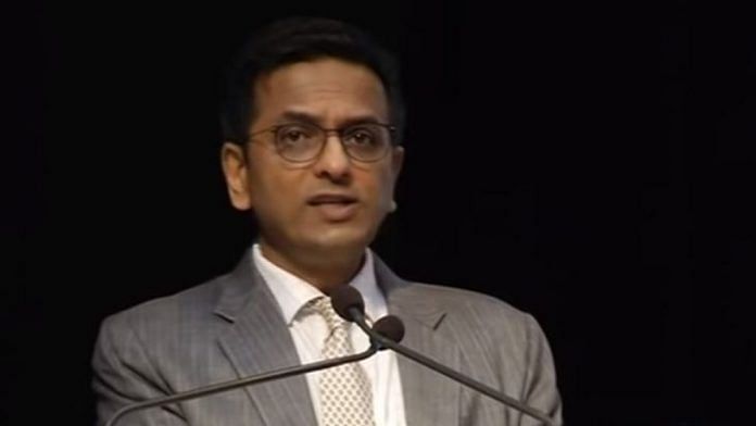Justice D.Y. Chandrachud | File Photo: National Law University, Delhi | YouTube