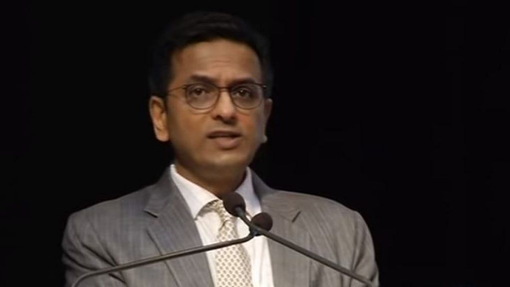 Justice D.Y. Chandrachud | File Photo: National Law University, Delhi | YouTube