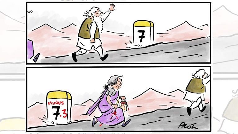Modi govt’s 7th anniversary marked with 7.3% GDP fall & ‘all is well’ vaccine strategy