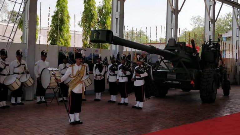 Dhanush artillery guns | Ministry of Defence
