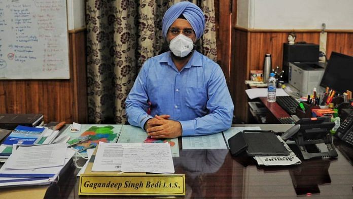 Greater Chennai Corporation (GCC) commissioner Gagandeep Singh Bedi took charge last month | Suraj Singh Bisht | ThePrint