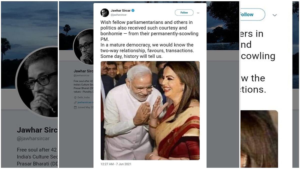 FAKE ALERT: No, PM Modi isn't bowing down in front of Adani's wife - Times  of India