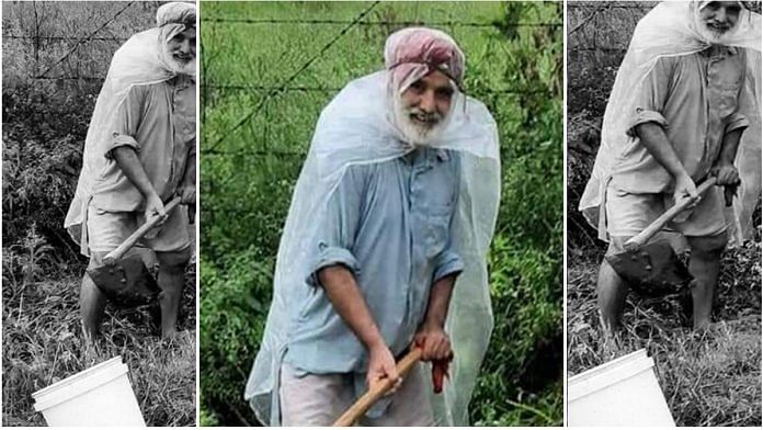 Hardayal Singh, 67, has planted over 10,000 trees in his village of Dhablan in Patiala district | By special arrangement