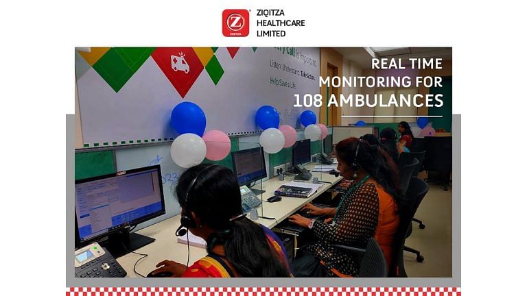 108 ambulances operated by Ziqitza Healthcare Ltd improved response time with GPS technology