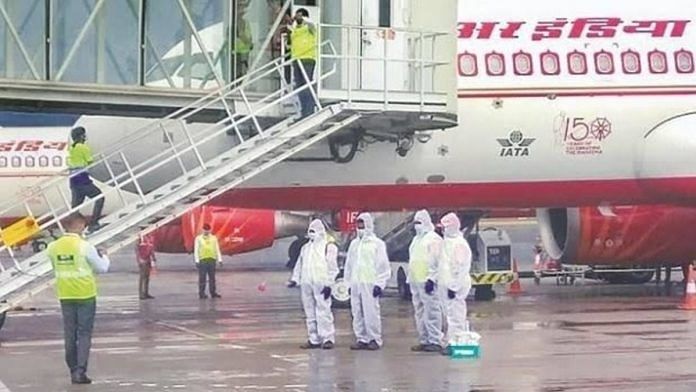 Pilots have been at the forefront of India’s fight against Covid-19, with duties including ferrying cargo and bringing back stranded Indians abroad. | Photo: Twitter/@HardeepSPuri