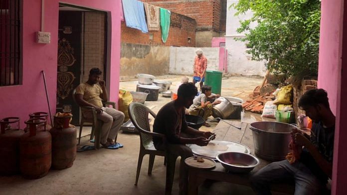 Urmila Devi's bhoj being prepared at home | Jyoti Yadav | ThePrint