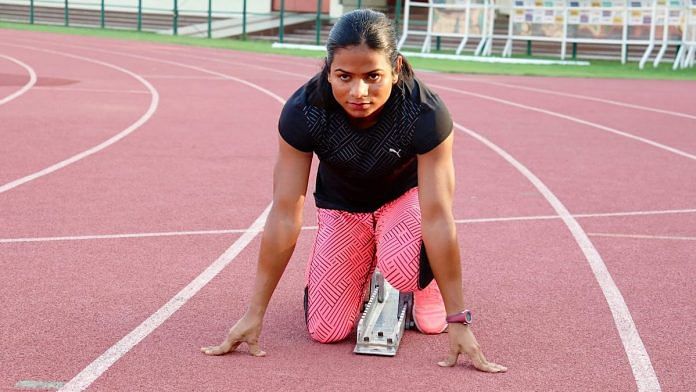 File photo of Dutee Chand | Facebook/dutee.chand.3