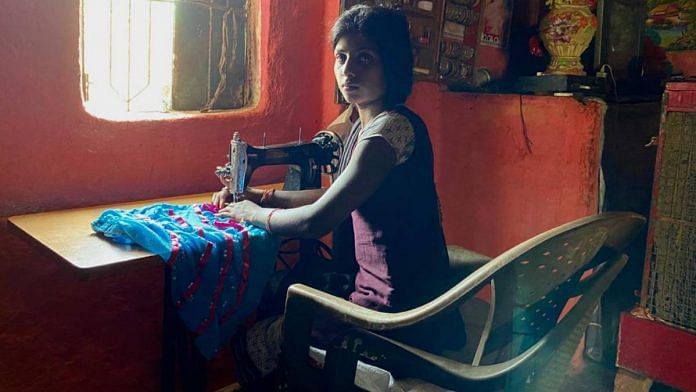 Rachna Kewat, 17, at home. The prospect of a cheap wedding and the fear of who will take care of the girl if they died of Covid, made her family attempt to marry her off last month | Nirmal Poddar | ThePrint