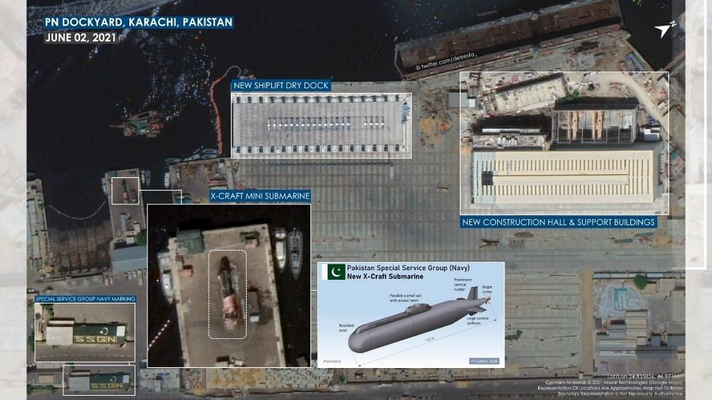 Satellite imagery has revealed Pakistan's new midget submarine | @detresfa | Twitter