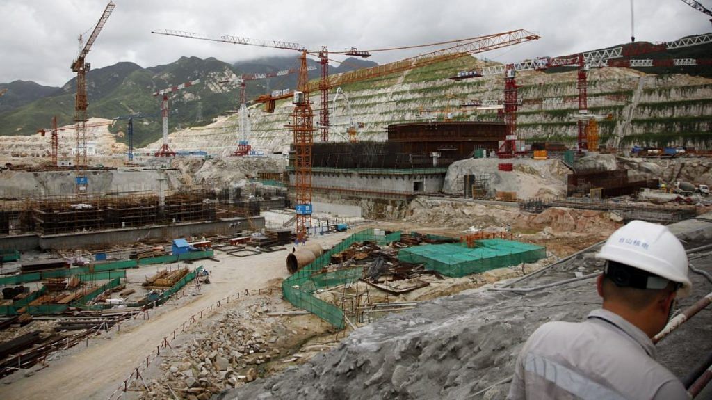 Construction takes place at the China Guangdong Nuclear Power Group Co. atomic plant in Taishan, in July 2020 | Photographer: Qilai Shen | Bloomberg