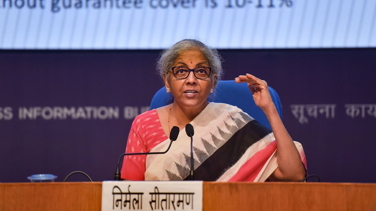 Union Finance Minister Nirmala Sitharaman addresses a press conference in New Delhi, on 28 June 2021 | PTI Union Finance Minister Nirmala Sitharaman addresses a press conference in New Delhi, on 28 June 2021 | PTI