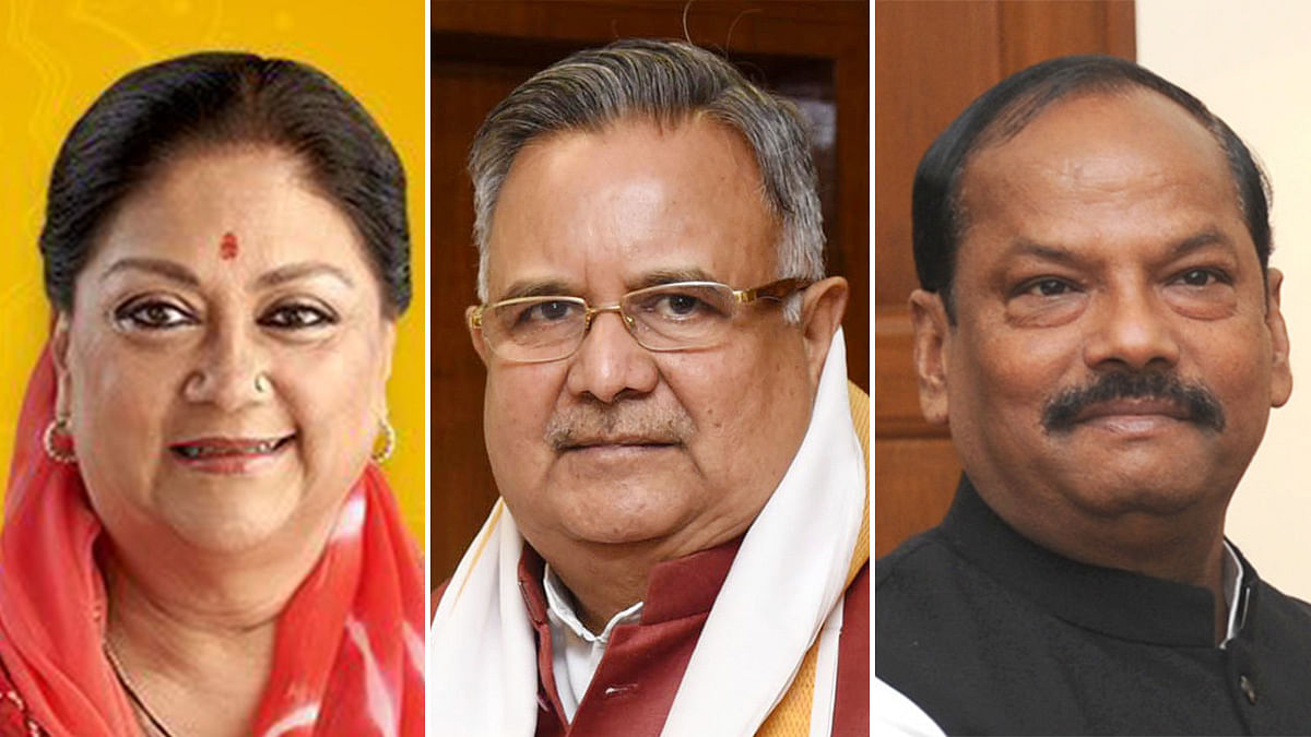 Raje, Raman, Raghubar — BJP's ‘loser’ CMs remain party V-Ps only in ...