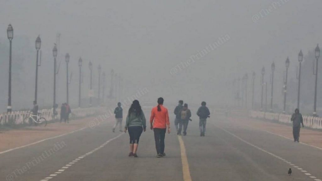 Delhi smog | Representational Image | Suraj Singh Bisht | ThePrint