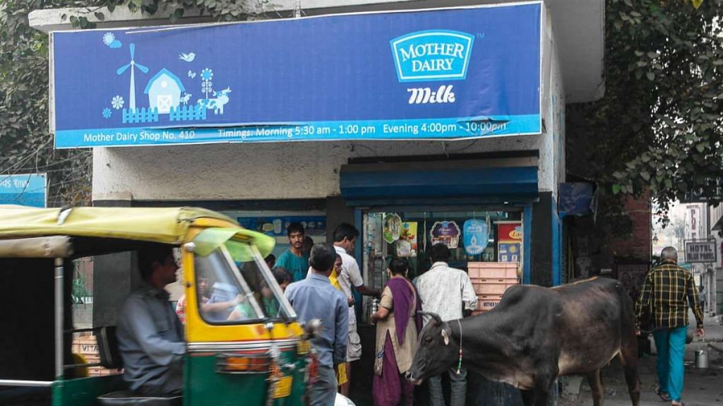 A Mother Dairy store in New Delhi | Flickr
