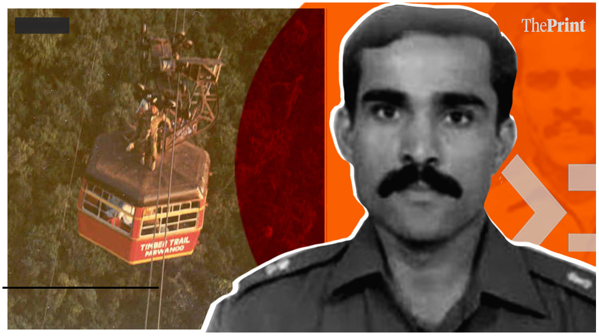 Army commando who rescued Himachal tourists from dangling cable car now