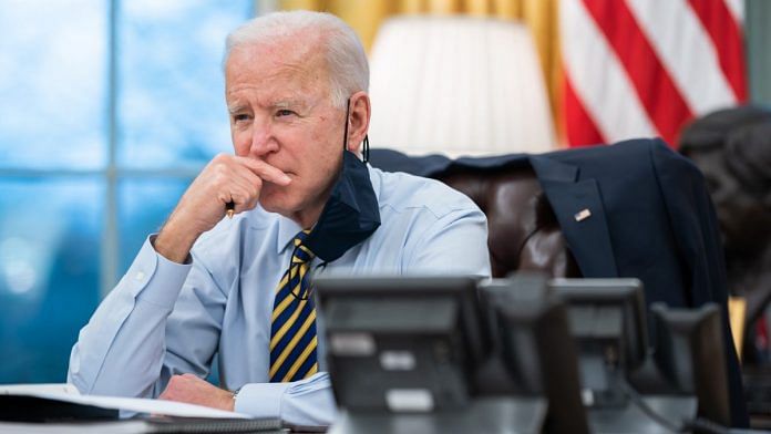 File photo of US President Joe Biden | Representational image| Photo: Lawrence Jackson | Flickr